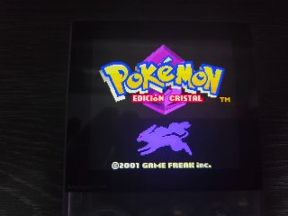 Pokémon Cristal Game Boy Color GBC