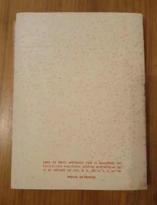 Matemáticas. 1957 libro antiguo