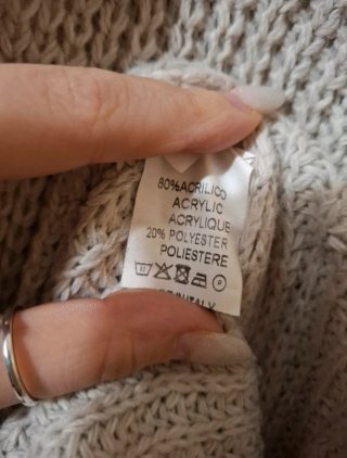 Vestitino invernale beige