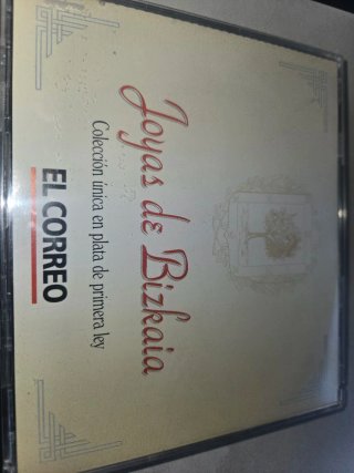 Estuche Monedas Plata El Correo "Joyas de Bizcaya"