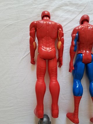 Lote 6 Figuras 30 cm • Marvel Titan Hero