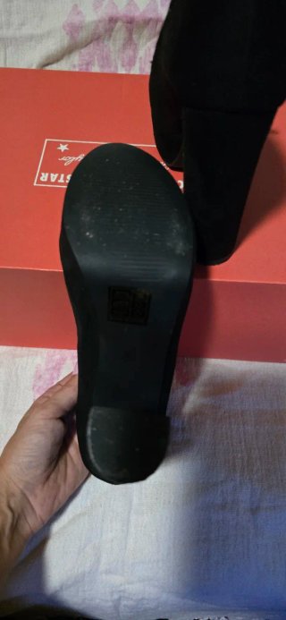 Zapatos de tacón negros talla 37