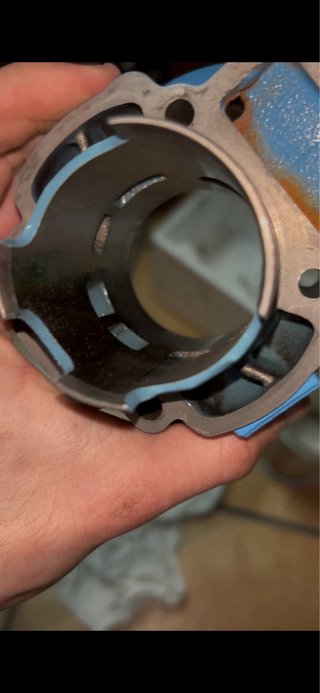Cilindro Top azul 70 piaggio
