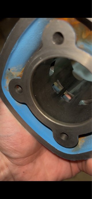 Cilindro Top azul 70 piaggio