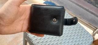 Cartera de hombre negra
