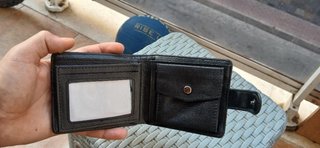 Cartera de hombre negra