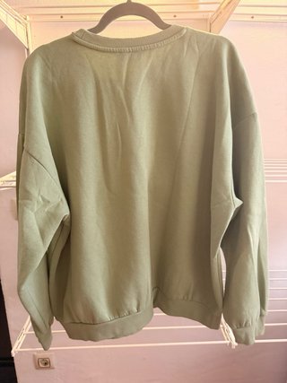 Sudadera DeFacto verde estampada Talla XL