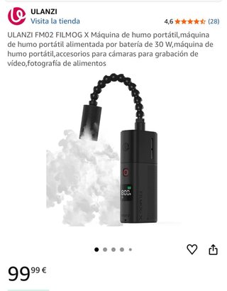 Ulanzi Filmog X Máquina Humo FM02