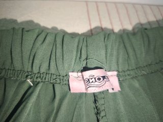 Pantalón ancho verde