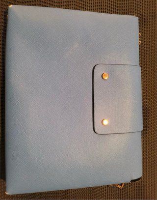 Borsetta Primadonna blu e oro