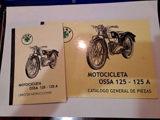 Ossa 125 Palillos Matriculada y Documentada