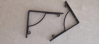 REGALO POR  3 €.    SOPORTES  DE  METAL  NEGRO