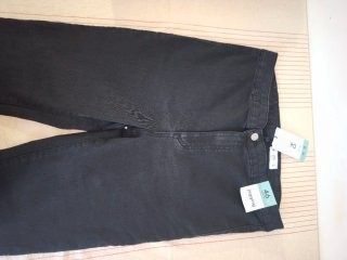 Pantalón vaquero Negro Talla 46