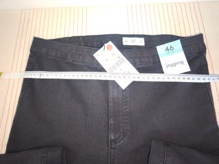 Pantalón vaquero Negro Talla 46