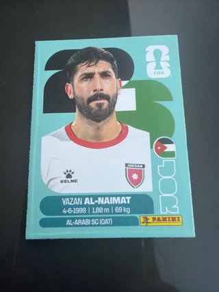 Cromo Yazan Al-Naimat error recorte