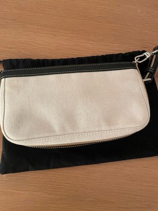 Bolso Longchamp Beige y Negro