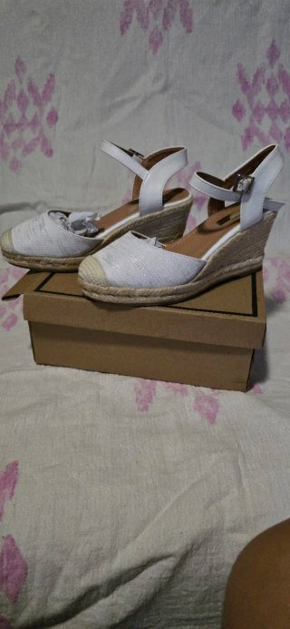 Zapatos de esparto cuña Talla 37