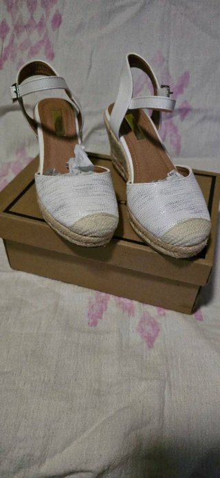 Zapatos de esparto cuña Talla 37