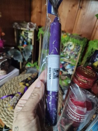 Vela Morada Volteo