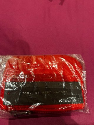 Pochette portachiavi Marc by Marc Jacobs rossa