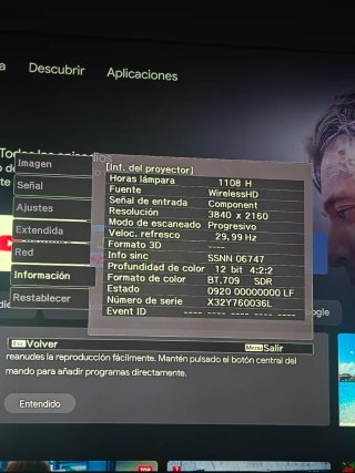 Proyector Epson TW9300W Negro