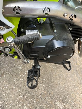 Pitbike PGR 125 Motocross Verde/Amarillo