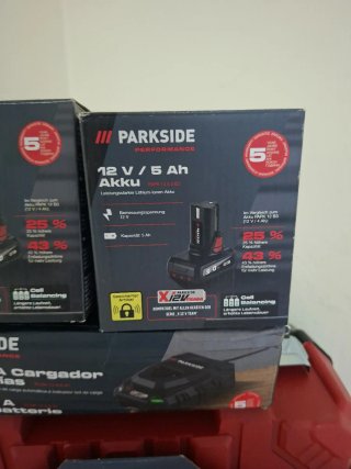Taladro Parkside 12V Percusión 45Nm