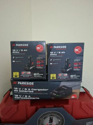 Taladro Parkside 12V Percusión 45Nm