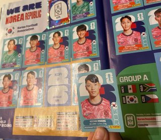 🇰🇷Lote Corea Panini FIFA World Cup 2026