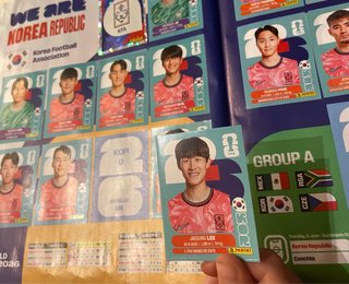 🇰🇷Lote Corea Panini FIFA World Cup 2026