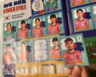 🇰🇷Lote Corea Panini FIFA World Cup 2026
