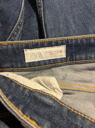 Jeans Zara Donna a Zampa Blu