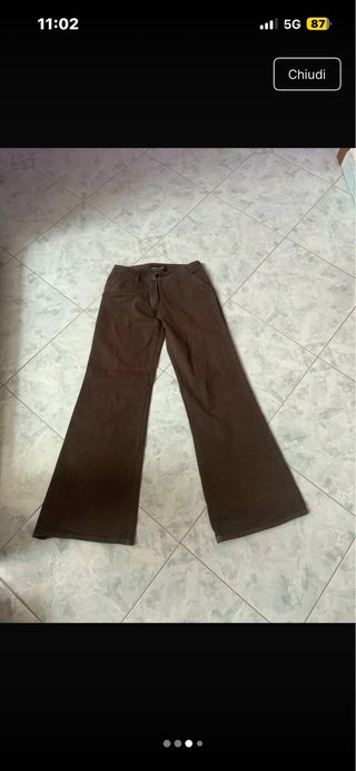 Pantaloni vintage anni 90/2000 marroni