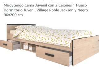 Cama Juvenil Miroytengo 90x200cm