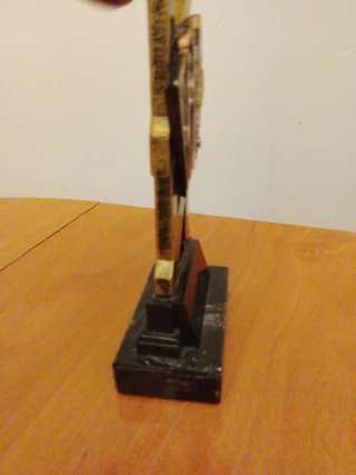 Trofeo Cartas Póker Mármol y Resina