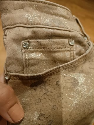 Pantalón elástico vaquero