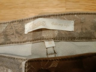 Pantalón elástico vaquero