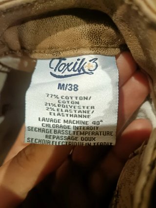 Pantalón elástico vaquero