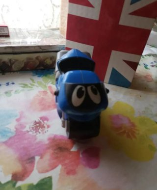 Moto de Juguete Azul