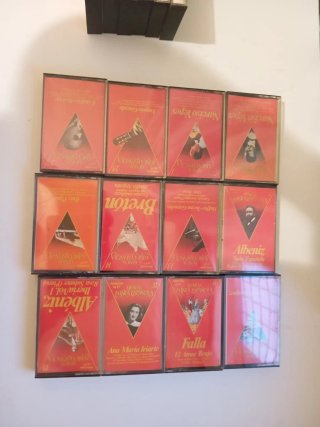 Colección 27 Cassettes Música Clásica Española