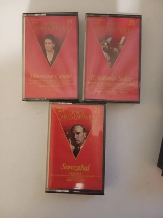 Colección 27 Cassettes Música Clásica Española
