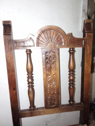 Juego de 4 Sillas de Comedor de Madera