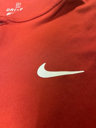 Camiseta roja nike Dri-Fit