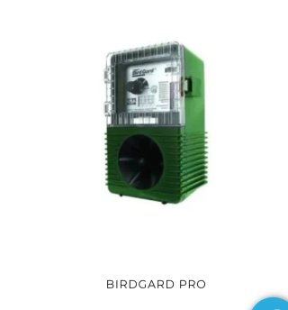Ahuyentador Bird Gard Pro