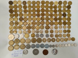 Monedas antiguas de España y Europa