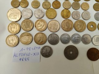 Monedas antiguas de España y Europa