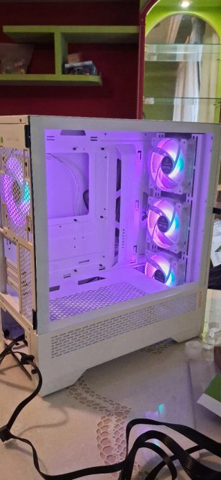 Caja PC MITHRIL Blanca Gaming RGB