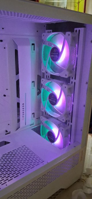 Caja PC MITHRIL Blanca Gaming RGB