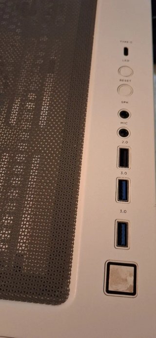 Caja PC MITHRIL Blanca Gaming RGB