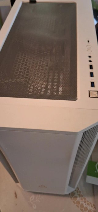 Caja PC MITHRIL Blanca Gaming RGB